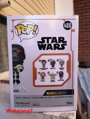 Funko Pop Star Wars 488 Dark Tropper With Grogu Special Edition Glows in the Dar