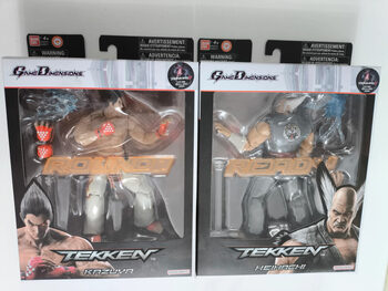 Pack set 2 figuras Kazuya y Heihachi Tekken 7 Game dimensions Bandai nuevo