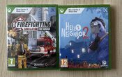Nauji Firefighting simulator ir Hello neighbor 2 xbox one žaidimai!