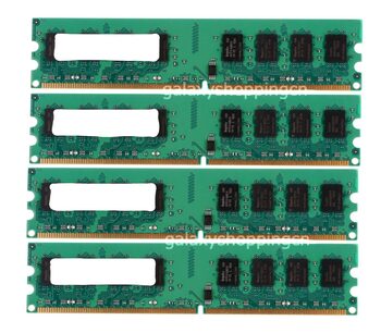 Kingston 8 GB (4 x 2 GB) DDR2-667 Green / Blue PC RAM