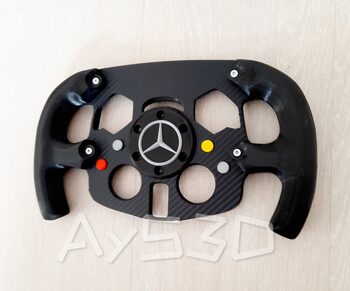 MOD F1 Fórmula 1 MERCEDES para Volante Logitech G29 y G923 de PS PlayStation 