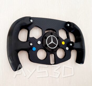 MOD F1 Fórmula 1 MERCEDES para Volante Logitech G29 y G923 de PS PlayStation 