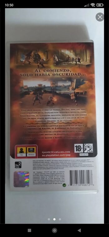 God of War: Chains of Olympus PSP