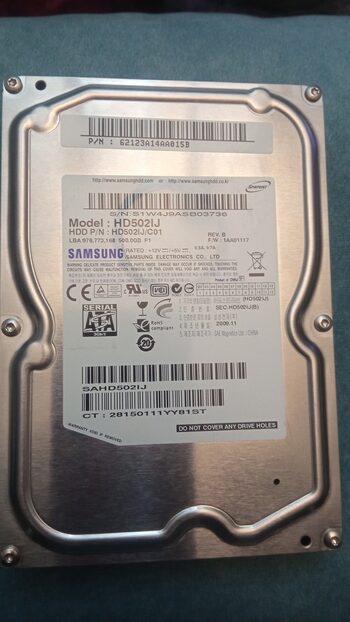 2x HD Sata (500GB + 500 GB) HDD Storage