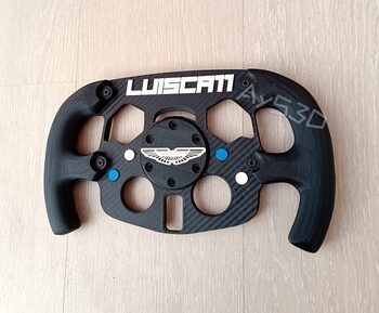 MOD F1 PERSONALIZADO con TU NOMBRE ASTON MARTIN para Volante Logitech G29 y G923