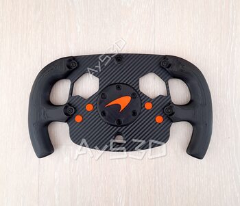 MOD F1 Formula 1 MCLAREN para Volante Logitech G920 de Xbox y PC Naranja