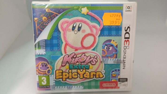 Kirby's Extra Epic Yarn Nintendo 3DS