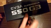 EVGA SuperNOVA 550G3 550W 80 Plus Gold GPU 2x8 Pcie pin PSU Maitinimo blokas