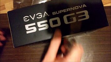 EVGA SuperNOVA 550G3 550W 80 Plus Gold GPU 2x8 Pcie pin PSU Maitinimo blokas