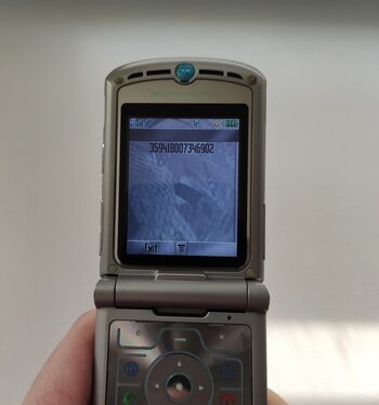 Redeem Motorola RAZR V3 Silver