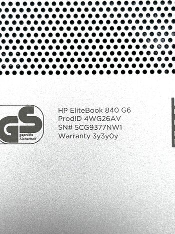 HP EliteBook 840 G6 i5-8265U Nešiojamasis Kompiuteris