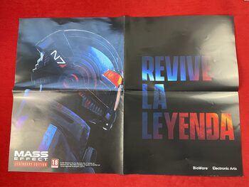 Poster Mass Effect Legendary Edition de Playstation 4 Nuevo