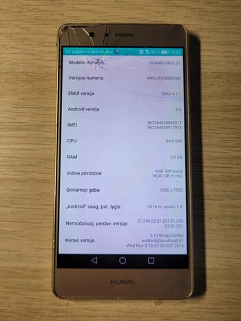 Huawei P9 lite Gold