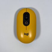 Logitech POP Wireless Mouse with Emoji Button Function - Blast Yellow