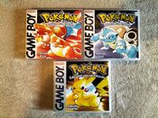 LOTE Cajas Pokémon Rojo, Azul y Amarillo GB