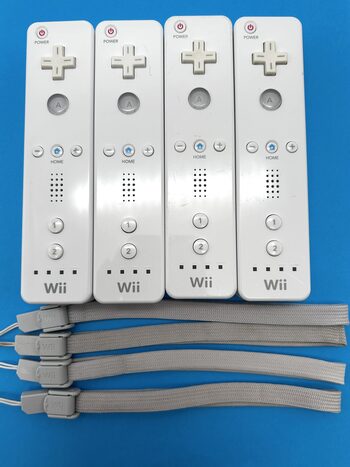 Originalūs 4 VNT Nintendo Wii Balti Valdikliniai Pulteliai