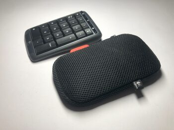 Logitech Wireless 2.4 GHz Genuine Number Keypad Y-RBC86 w/ Dongle and Case for sale