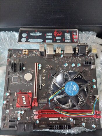 MSI B250M Gaming pro + I5-6500 +Intel aušintuvas