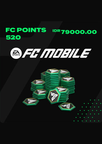 EA Sports FC Mobile - 520 FC Points meplay Key INDONESIA