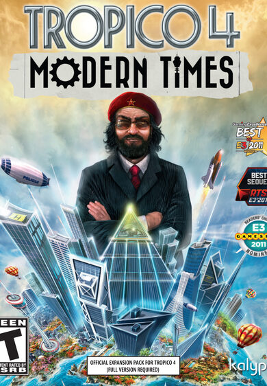 E-shop Tropico 4: Modern Times (DLC) Steam Key GLOBAL