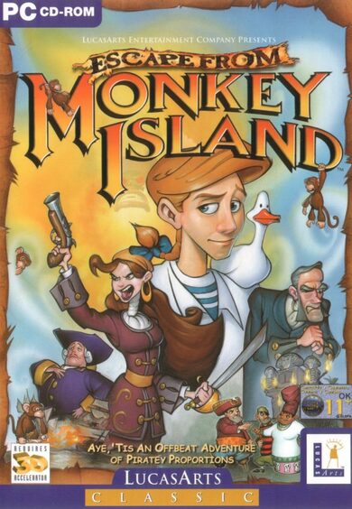 E-shop Escape from Monkey Island Steam Key GLOBAL