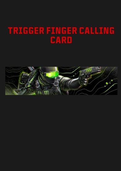 E-shop Call of Duty: Modern Warfare III - Trigger Finger Calling Card (PC/PSN/Xbox Live) Official Website Key GLOBAL