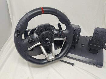 Hori RWA steering wheel, vairas su pedalais. PS4, PS3, PC
