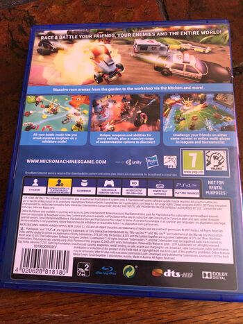 Micro Machines World Series PlayStation 4 for sale