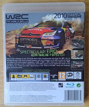 WRC: FIA World Rally Championship PlayStation 3