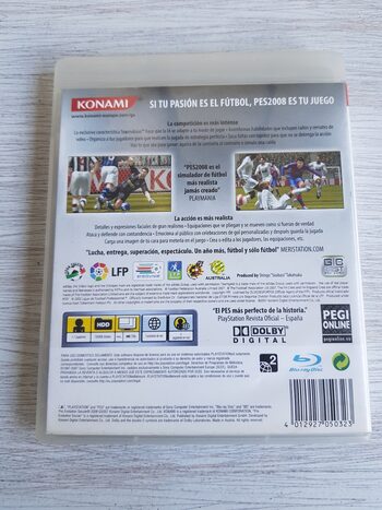 Pro Evolution Soccer 2008 PlayStation 3