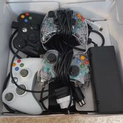 Xbox 360, 250GB, 4 pulteliai + 6 žaidimai