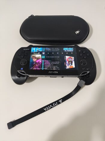 PSVITA CON ACCESORIOS. INCLUYE CABLE DE CARGA FUNDA Y SOPORTE PARA JUGAR SD 128GB.  for sale