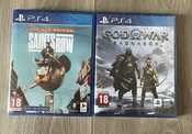 Neišpakuoti God of war ragnarok ir Saints row ps4 žaidimai!