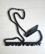 CIRCUITO ZANDVOORT decorativo de pared para tu zona gamer de Formula 1 F1