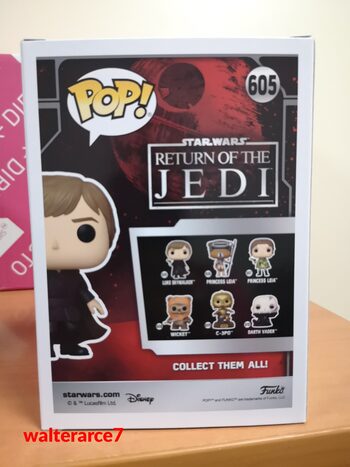 Redeem Funko Pop Star Wars 605 Luke Skywalker 8c