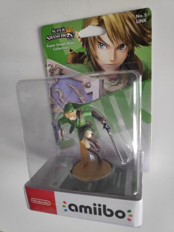 figura amiibo Link zelda Super smash bros collection Nintendo