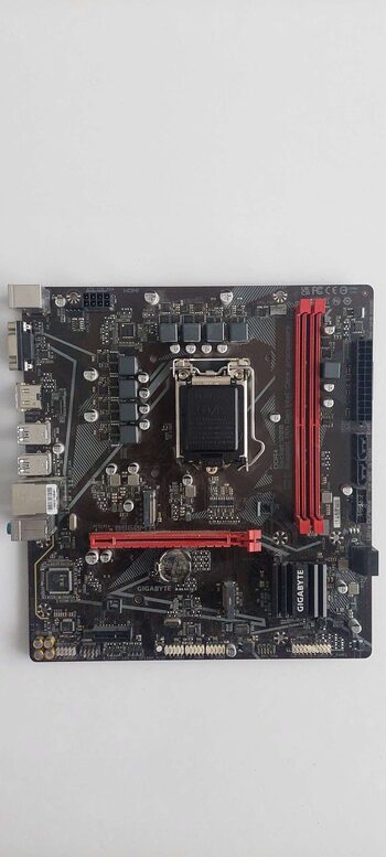 Gigabyte Intel B560M H So.1200 MicroATX DDR4 LGA1200 1 x PCI-E x16 Slots Motherboard