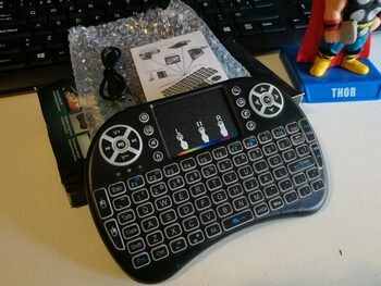 Mini Teclado Inalámbrico qwerty Retroiluminado