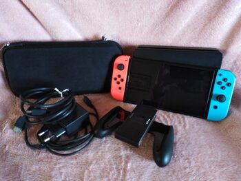 Nintendo Switch OLED, Blue & Red, 64GB