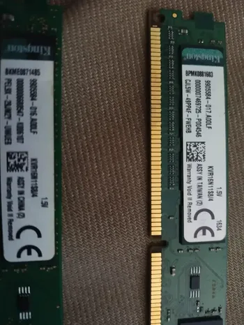 Kingston 8 GB (2 x 4 GB) DDR3-1600 Green PC RAM