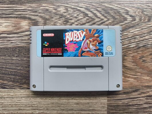 Bubsy in Claws Encounters of the Furred Kind SNES