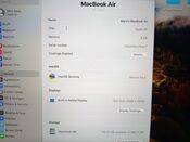 Apple MacBook Air Arm-based Apple M1 Arm-based M1 8-core / 8GB DDR4 / 256GB NVME / 49.9 Wh / Wi-Fi 6 AX201 / Silver for sale