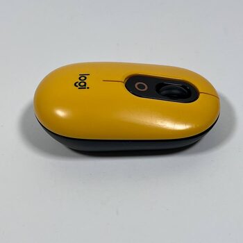 Logitech POP Wireless Mouse with Emoji Button Function - Blast Yellow for sale