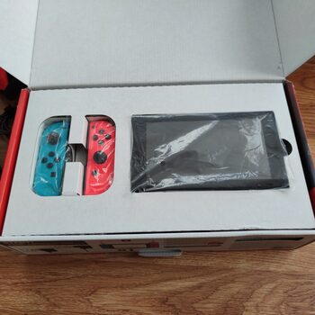 Nintendo Switch V2, Blue & Red, 32 + 64 GB didelis komplektas + žaidimai