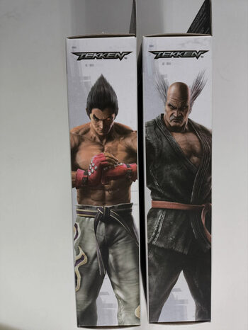 Pack set 2 figuras Kazuya y Heihachi Tekken 7 Game dimensions Bandai nuevo for sale