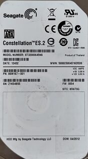 Seagate Constellation ES.2 2 TB HDD Storage