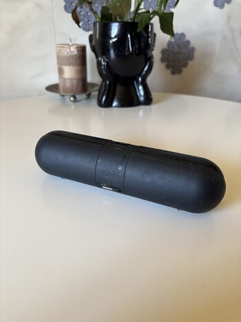 Nešiojama Gera Veikianti Juoda Bluetooth Kolonėlė Tvirta Kompaktiška Paprasta Ka