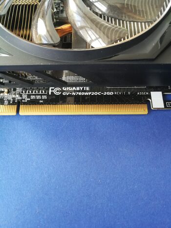 Gigabyte GeForce GTX 760 2 GB 1033-1085 Mhz PCIe x16 GPU for sale