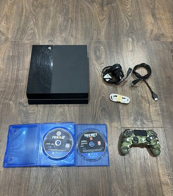 Playstation 4, Black, 500gb/2 žaidimai