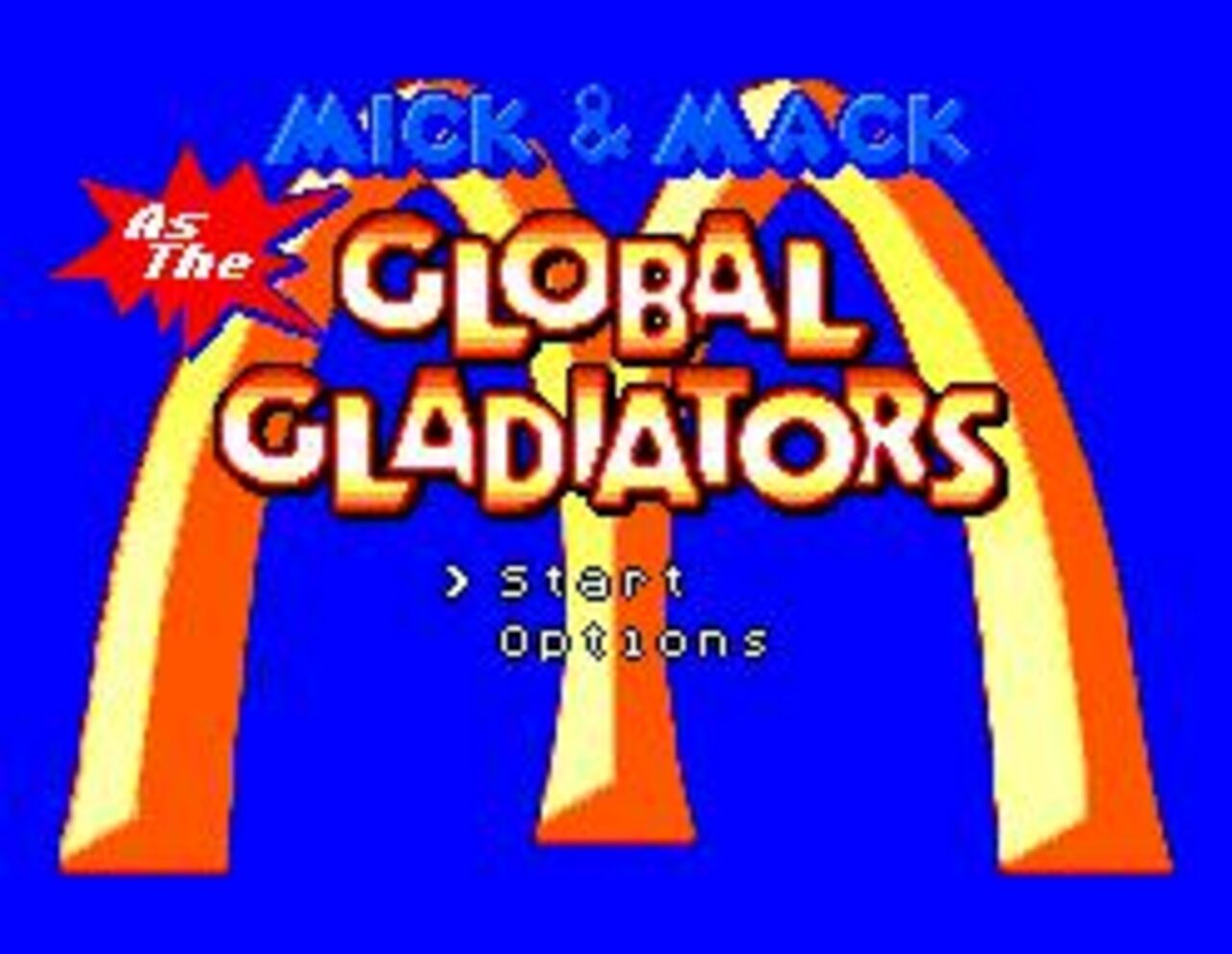 M. C Kids -  Mick & Mack as the Global Gladiators SEGA Mega Drive